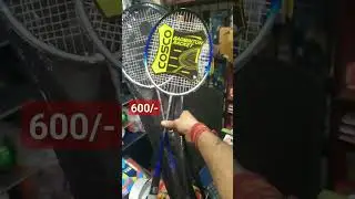 cosco badminton racket only 600/- one pair #badminton #badmintonlovers #cosco #badmintonworld