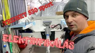 Elektromos Trident 530 Sport hajó születik a Balcsira