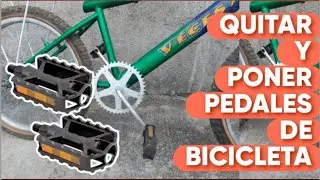 Quitar y Poner Pedales de Bicicleta( La Mejor Explicaci&oacute;n)