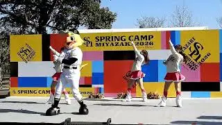 ❤ Honeys  Sou・ユズ・MIHANE ❤ ファーストステージ『FAN! FUN! STAGE』 HAWKS  SPRING CAMP MIYAZAKI ２０２６