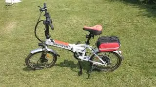 Ancheer fold up electric bike 1 year on. throttle mode