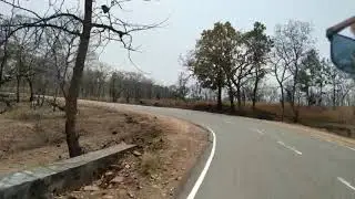 पन्ना की जंगल की घटिया | पन्ना रिजर्व टाइगर ! पन्ना की खतरनाक घाटी पर मोटरसाइकिल की ड्राविंग