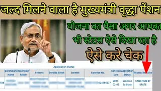 VRIDHA PENSION SANCTIONED BY STATE/VRIDHA PENSION ONLINE KAISE KARE 2021/VRIDHA PENSION STATUS CHECK