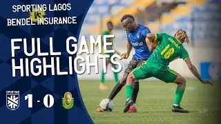 Sporting Lagos 1 - 0 Bendel Insurance | NPFL 23/24