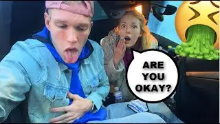 Getting CAR SICK Prank On GIRLFRIEND! *REVENGE*