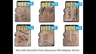 Data Recovery from microSD cards (Monoliths) using MR adapters