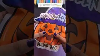Halloween Mystery Blind Bag Unboxing 🎃 | Spooky👀 | ASMR Craft Unboxing #shorts #halloween