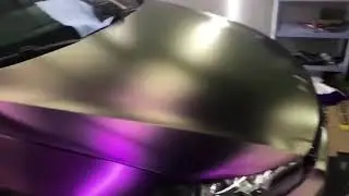 glossy chameleon vinyl wrap sticker for car wrapping film