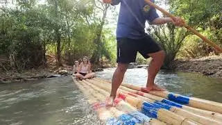 Bamboo Rafting, Chiang Mai, Thailand