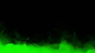 Green Colour SMOKE EFFECT | Black Screen Smoke Effect Background Video Free Download