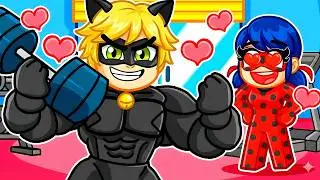 CAT NOIR ficou MUSCULOSO para IMPRESSIONAR SUA CRUSH!