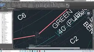Editing Sewer, labeling and drawing the parts in the profile