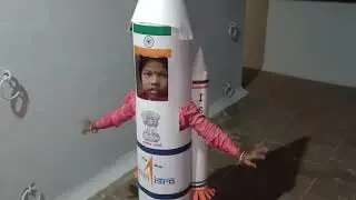 School Project | Fancy Dress Model | Human Rocket Model