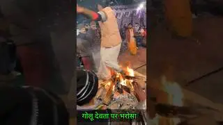 गोलू देवता पर भरोसा #devta#golu#jagar#youtubeshorts#viral#temple#ytshorts#kumaoni