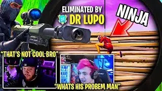 Fortnite Streamers Are Reporting Dr Lupo For Stream Sniping Them!