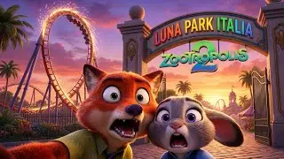 ZOOTROPOLIS 2: Nick e Judy al Luna Park! (Fan Film) 🎢😱