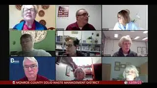 Monroe County Solid Waste Management District, December 9, 2021