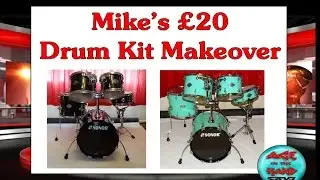 &pound;20 Drum Kit Makeover by Ace in the Hand's drummer Mike Evans