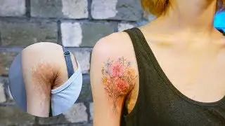 Original Scar Concealing Tattoo Designs