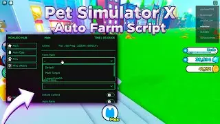Roblox Pet Simulator X Farm Script & GUI | PetSim X Script/Hack