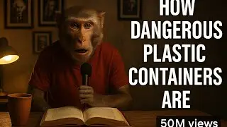 Plastic Kay Bartan Kitnay Khatarnak Hain? | Health Warning!#PlasticDanger #HealthTipsUrdu #Monkey