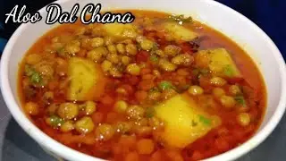 Chana Dal Aloo Recipe Easiest way To Make A Delicious | Potatoes Split cheakpeas Curry .