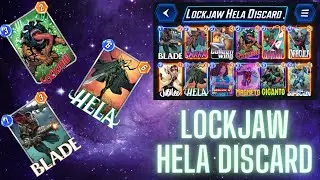 IL DECK PIÙ RANDOMICO DI SEMPRE ECCO IL LOCKJAW HELA DISCARD ~ MARVEL SNAP ITA