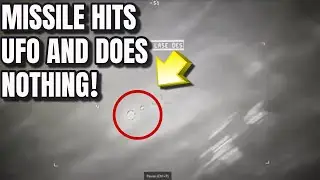 NEW UFO VIDEO ROCKS UFO HEARING! Missile essentially bounces off UAP. What is it?!