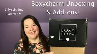 Boxycharm Premium Unboxing April 2021 & Add-ons / 4 Palettes!