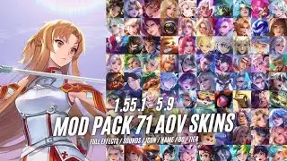 MOD PACK 71 SKIN LI&Ecirc;N QU&Acirc;N SI&Ecirc;U MƯỢT FULL HIỆU ỨNG MỚI NHẤT M&Ugrave;A 3 2024