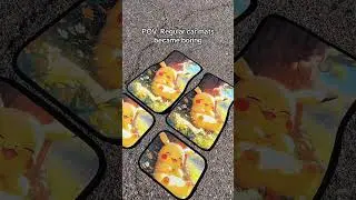 Pok&eacute;mon car mats #pokemon