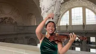 San Francisco City Hall Wedding Violinist - Instrumental Covers Acoustic Violin - Bay Area Violinist