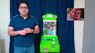 Genera ingresos con la Maquina de garra | Cazapeluches, Tank Man, mini doll.