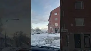 Coldest City S&ouml;derhamn #snow #snowyscenes #shortvideo #short