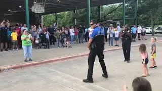 Texas police officer goes all out in dance battle - McKinney Police Department fb page