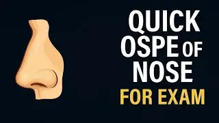 📌 Quick OSPE of Nose &ndash; Exam Preparation