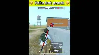 😂bot prank on pro players! #bgmiprank #bgmishorts #bgmibotprank #pubgbotprank