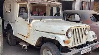 Mahindra Jeep Restoration | full rusted jeep restoration