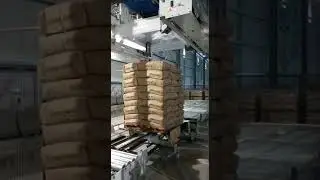 #palletizer #cementplant #beumer