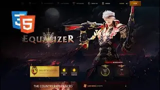 Mu Online Equalizer Game Website Template