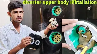 hans Grohe diverter body parts installation