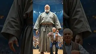 The Giant and the Elder An Epic Encounter in the Arena #short #EpicMoment #ArenaBattle #Giant