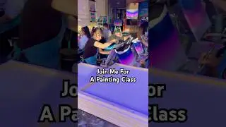 Join me for a painting class at Pinot&rsquo;s Palette SD 🎨 #art #painting #paintingclasses #pinotspalette