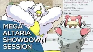 Mega Slowbr-oh - Mega Altaria (Pokemon Showdown ORAS OU Facecam)