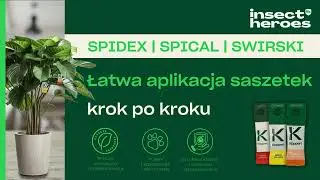 Aplikacja saszetek Spical | Swirski | Spidex | Insect heroes