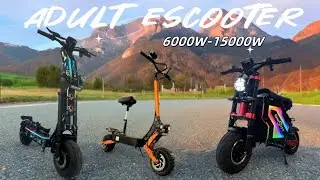6000w 10000w Dual Motor Adult Electric scooter#scooter #electrical #electric #escooter #offroad