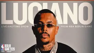 Luciano's Half Time Show IN FULL 🎤🏀 | NBA Berlin Game 2026