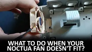 Dreamcast Part 1: Noctua fan mod won't fit?