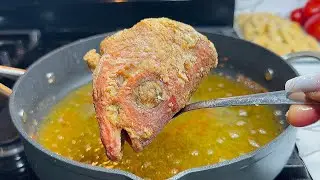 DEEP FRYING:how to fry red Snappers/Fried fish with flour without sticking to wok.