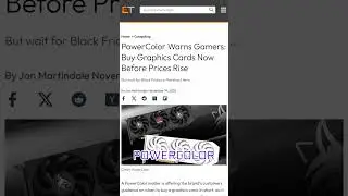Are Graphics Cards About to Become More Expensive?! #tech